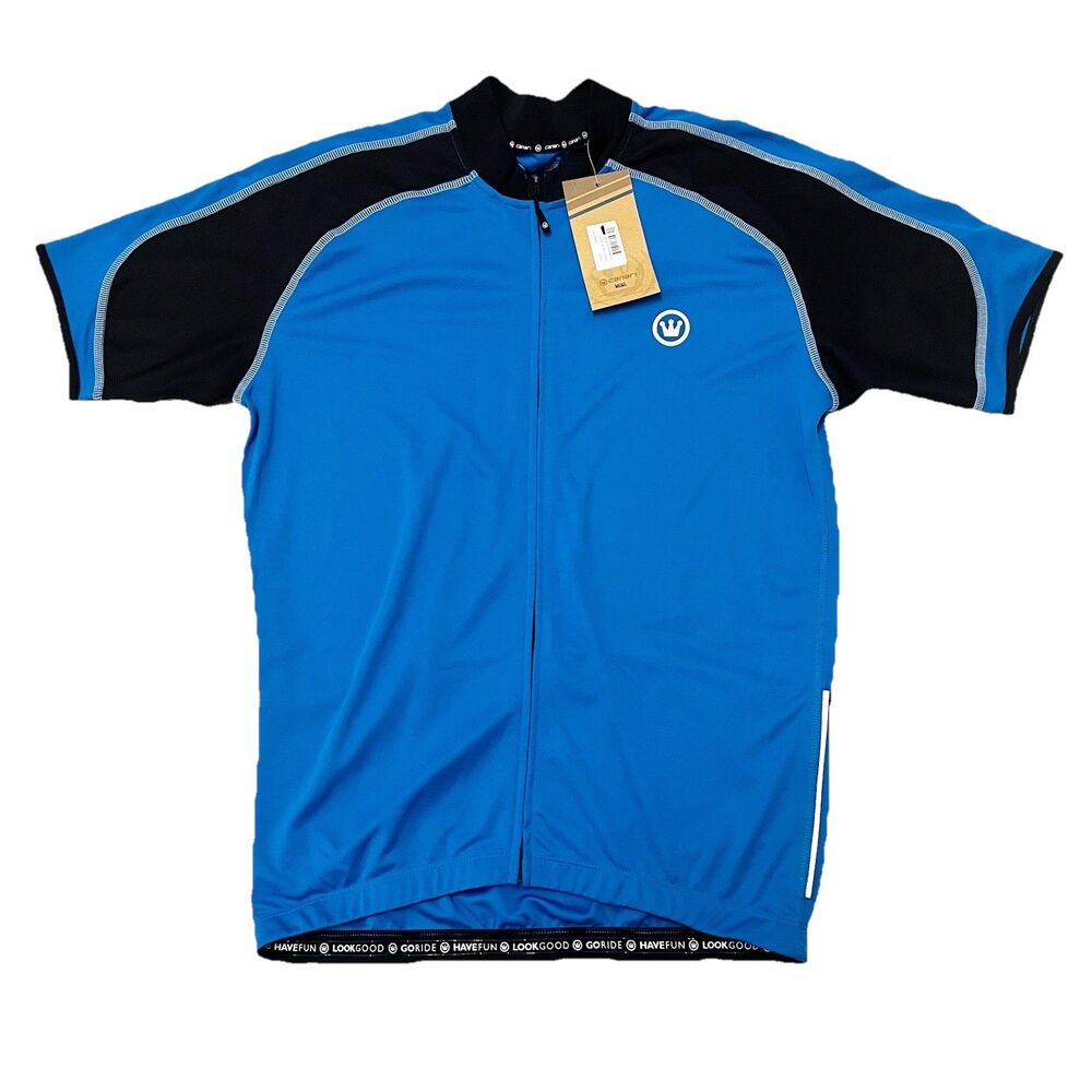 Canari Streamline Breakaway Blue Cycling Jersey Size Medium  NWT